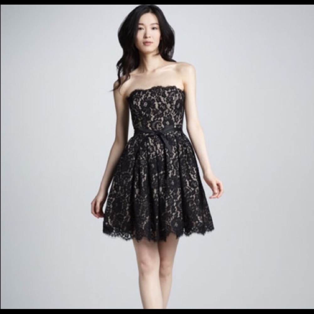 Robert Rodriguez target black lace cocktail dress